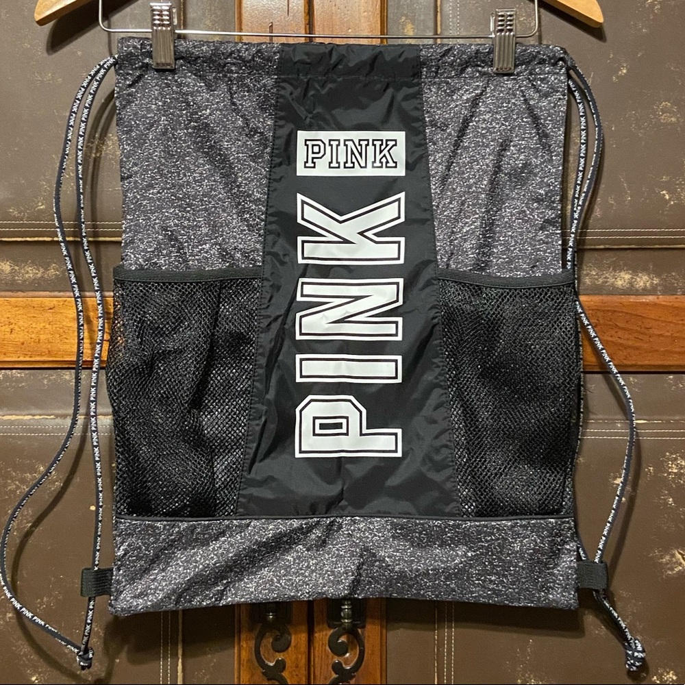 PINK Drawstring Backpack